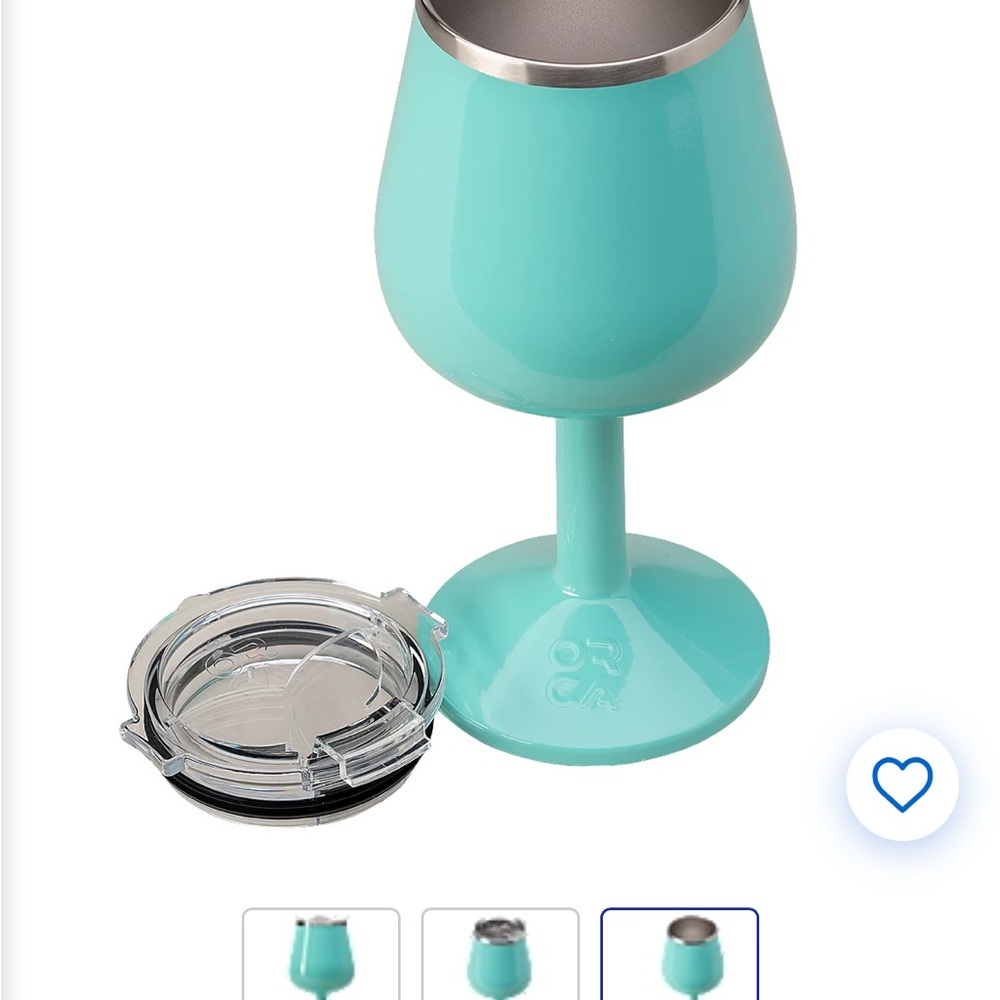 ORCA INSULATED POWDER COAT WINE TUMBLER PINK
